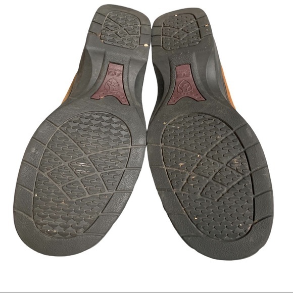 ARIAT Women's Mendocino Tassel Mule Tan Suede Leather Slide 7.5 - Picture 6 of 7